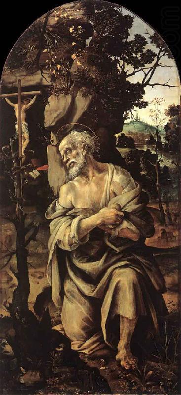 St Jerome, Filippino Lippi